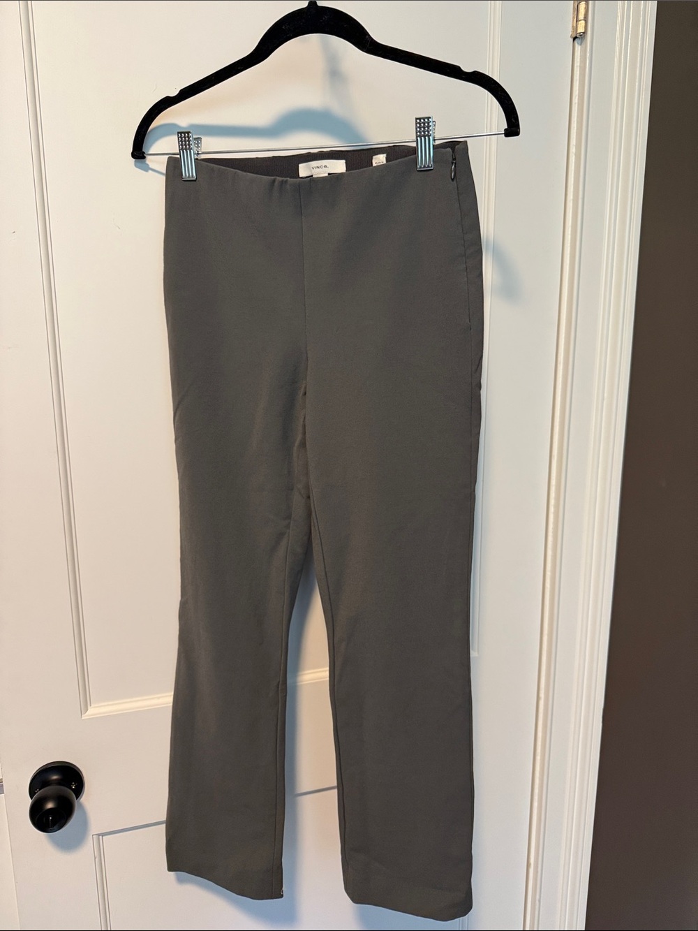 Vince Gray Straight-Leg Trousers